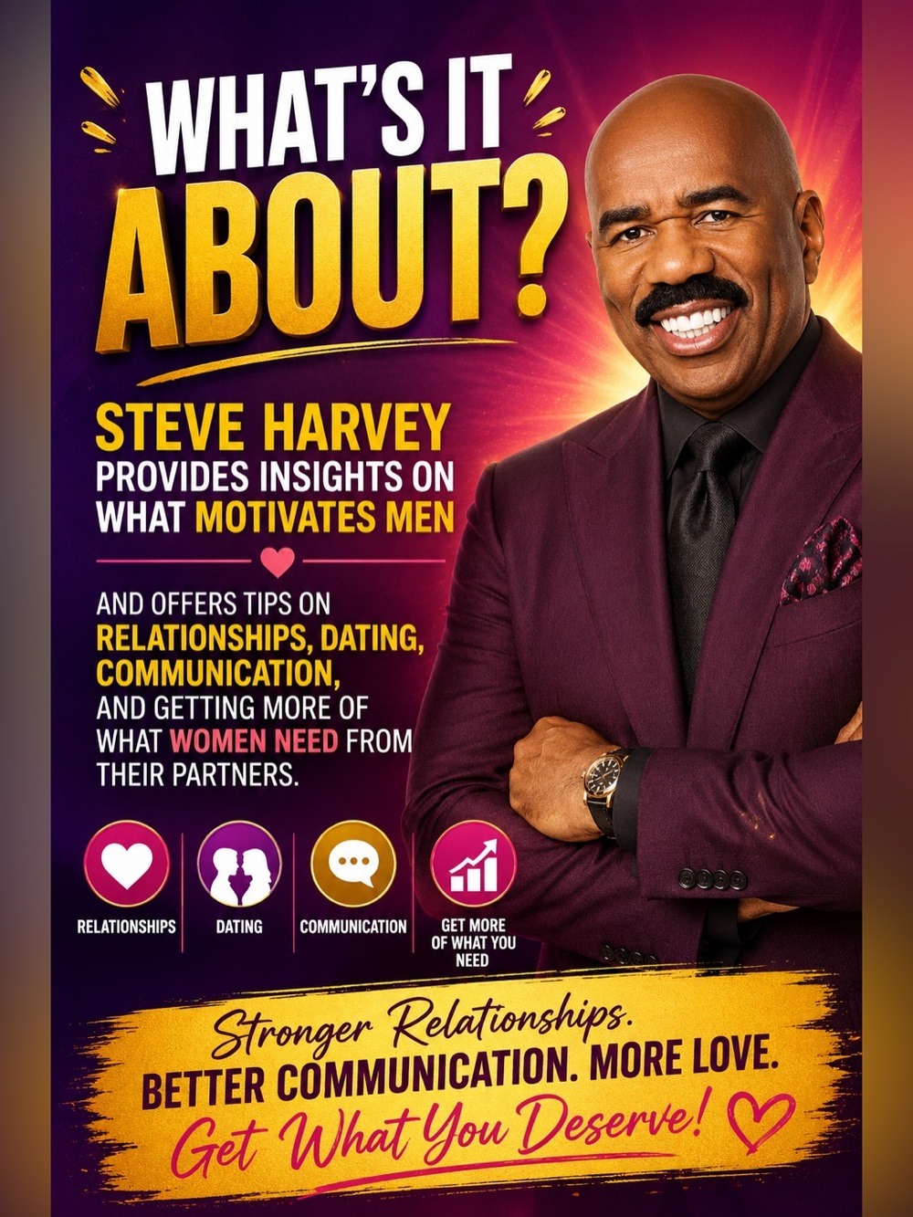 Steve Harvey "Straight Talk, No Chaser" — Hardcover Book. - Picture 2 of 4